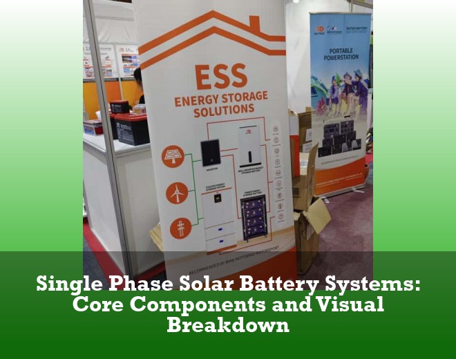 Single Phase Solar Battery Systems: Core Components and Visual Breakdown